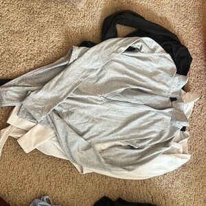 Black, white and grey zip up bodysuits😍